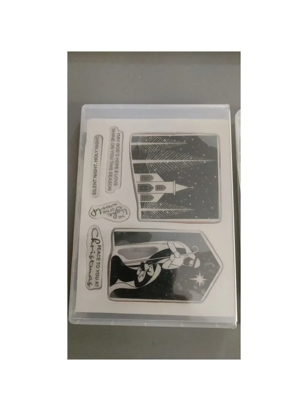 Stampin' Up! Encircled In Warmth, Angels Of Peace & Peace To You Cling Stamps